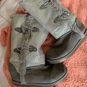 Kids sparkle boots